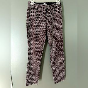 Geometric Patterned Skinny Crops